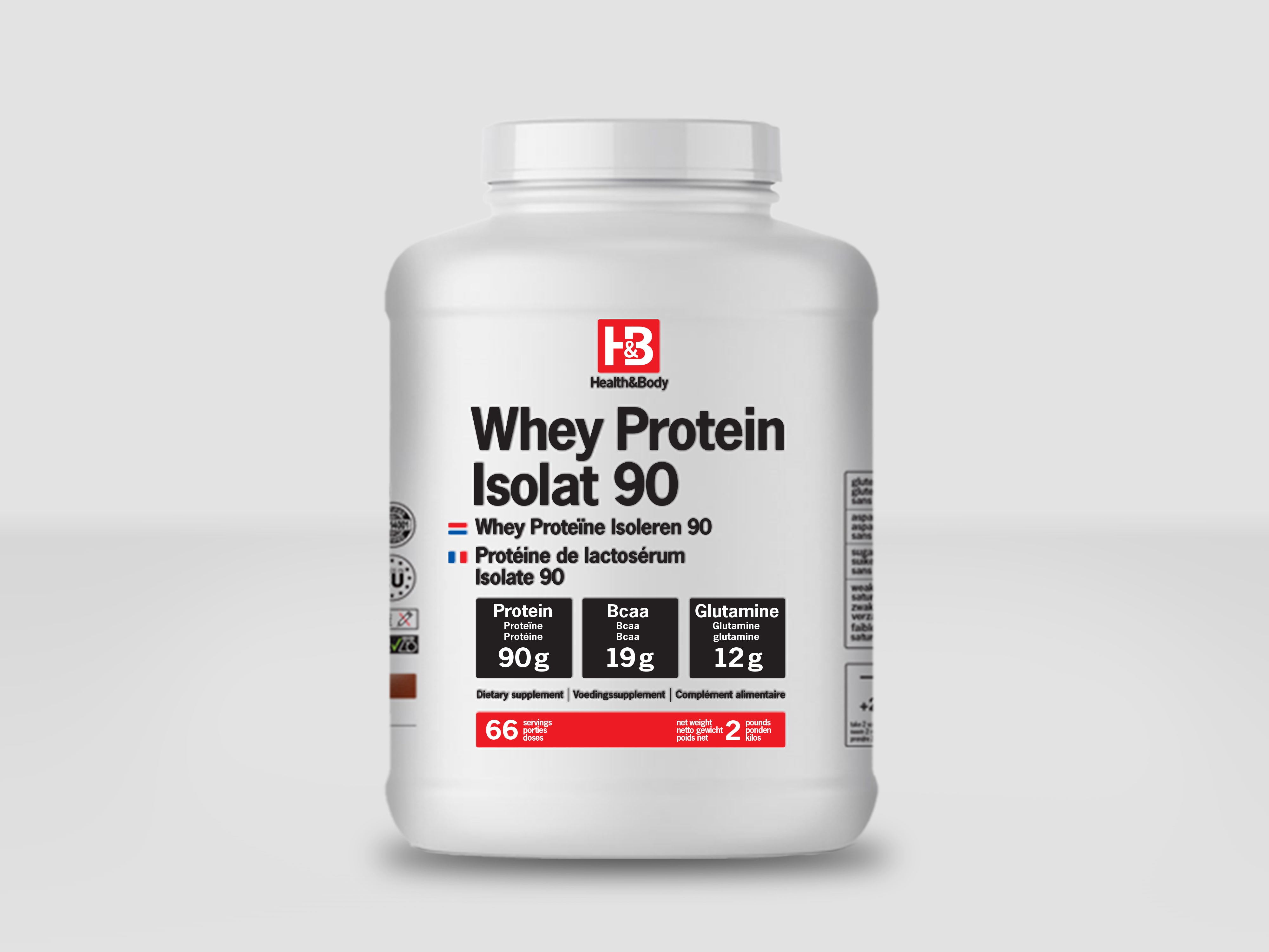 H&B Whey Protein Isolat 90 2KG