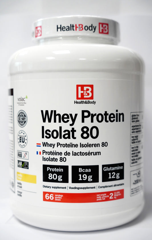 H&B Whey Protein Isolat 80 2KG